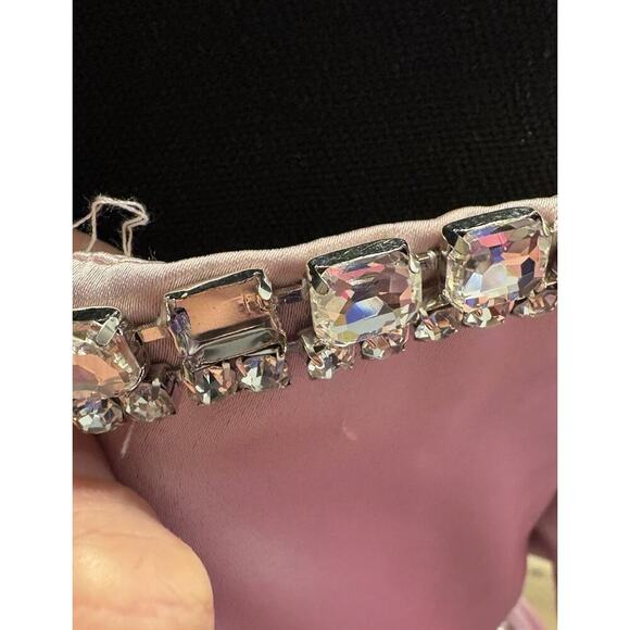 Mac Duggal Puff-Sleeve Short Party Dress 20688 in Blush Size 2 READ DESCRIPTION - Picture 10 of 15